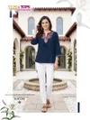 Twinkle Vol 2 By Tips And Tops Rayon Embroidery Ladies Top